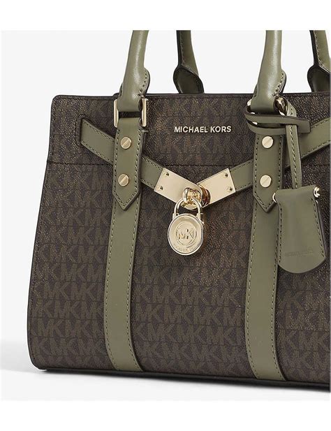 green michael kors hamilton bag|michael kors hamilton bag discount.